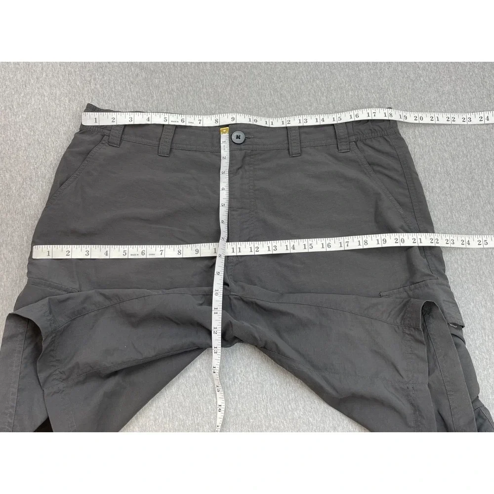Eddie Bauer Shorts Mens Large Gray Performance Cargo First Ascent 11